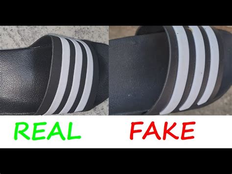 adidas sandals fake|genuine adidas shoes.